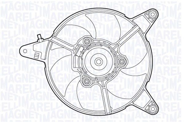 MAGNETI MARELLI Tuuletin, moottorin jäähdytys 069422471010